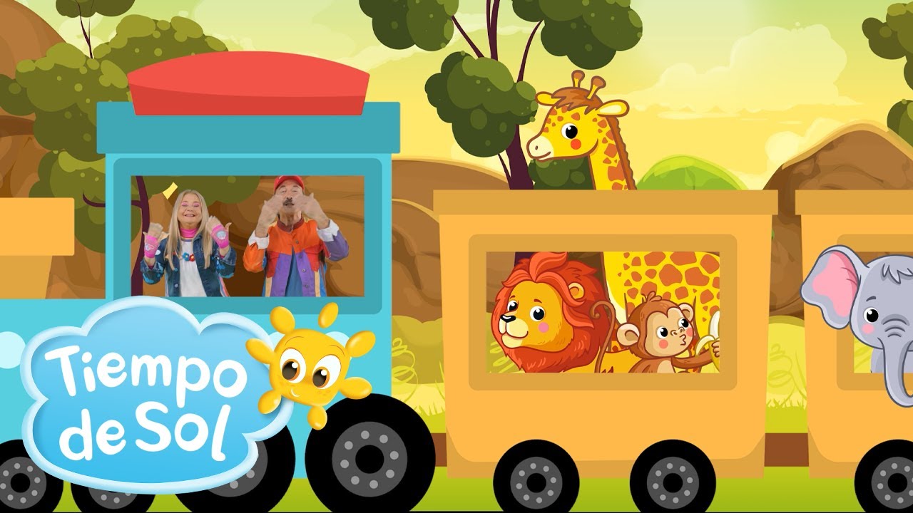Dúo Tiempo de Sol  - A mi tren te invito a Subir 🚂 Canciones para niños