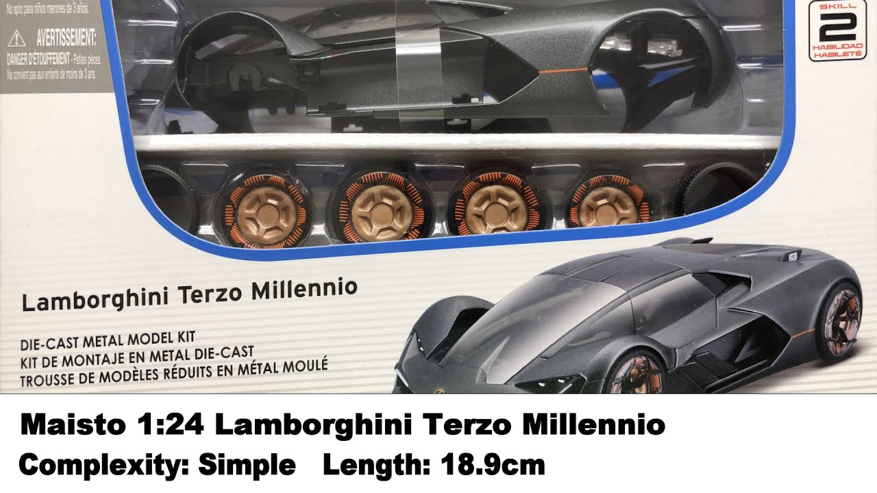 MAISTO 1/24 - LAMBORGHINI Terzo Millennio - 2020 - Five Diecast