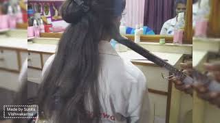 How To Make Open Curl Hairstyle Sunita Makeover Sunita Herbal Beauty Parlour