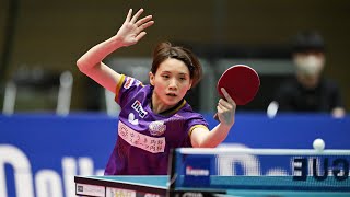 横井 咲桜 vs 成本 綾海TリーグNojimaCUP2022 2022年8月13日 女子1回戦 第2コート 【卓球 Tリーグ公式】