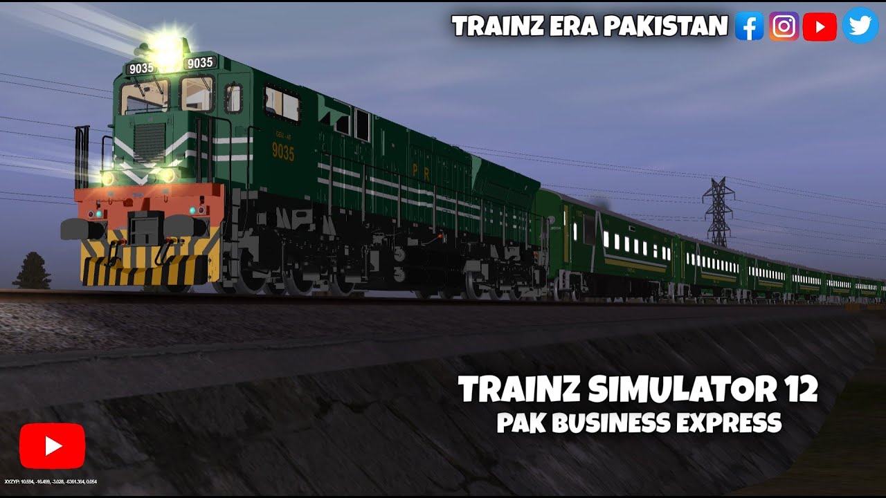 Pak Business Express – GEU-40 9035 | Morning High-Speed Run | 108 km/h | 1080p 60FPS