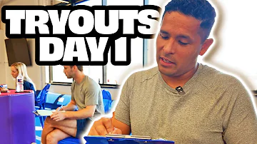 Day One of Tryouts! | Daily Vlog #528