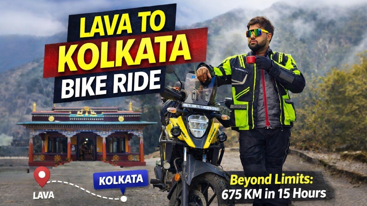 Lava To Kolkata via Gorubathan । Best Road । Sikkim Bike Ride। @srcdestination4508 