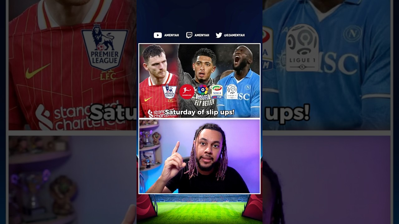 Saturday of Slip-Ups! 😱 ft. Liverpool, Madrid, Bayern + Arsenal