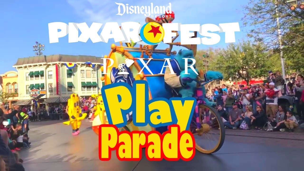 *NEW* Pixar Play Parade at Disneyland! 2018
