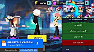 Finally Stickman Cursed Phantom Fight Hack Menu mod Link In Description || Stickman screenshot 3