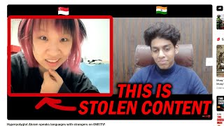 Hyperpolyglot Akram is a FRAUD and a THIEF