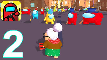 Granny vs Impostor Spy Master Gameplay Walkthrough Part 2 All New Levels (IOS/Android)