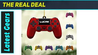 The Best Personalized Gaming Controller Ornament for Christmas!