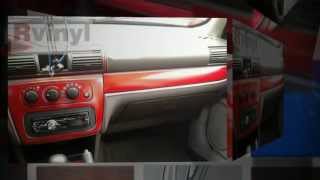 2001-2006 Chrysler Sebring Sedan|Red Dash Kit