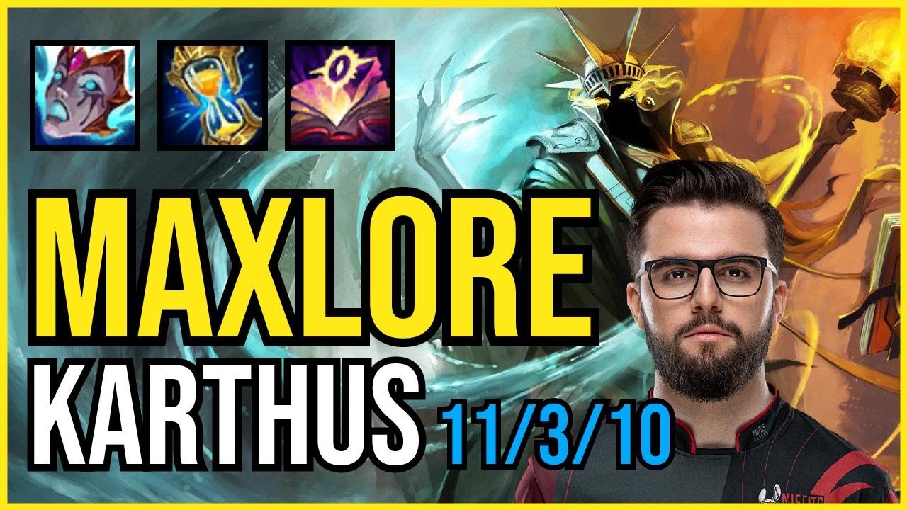 MAXLORE - KARTHUS vs ZED Jungle - EUW Grandmaster - Patch 11.7
