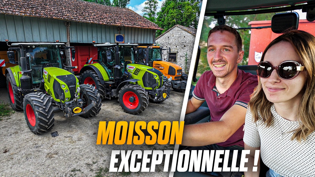 J’AI CRAQUÉ POUR UN CLAAS… MOISSON RECORD !