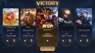 Ryoma Đi Rừng Sốc Đảm Cực Kỳ Cao Anh Zip Xe Ôm Hỗ Trợ Trọt Ko Trựợc Phát Nào.. Liên Quân Mobile