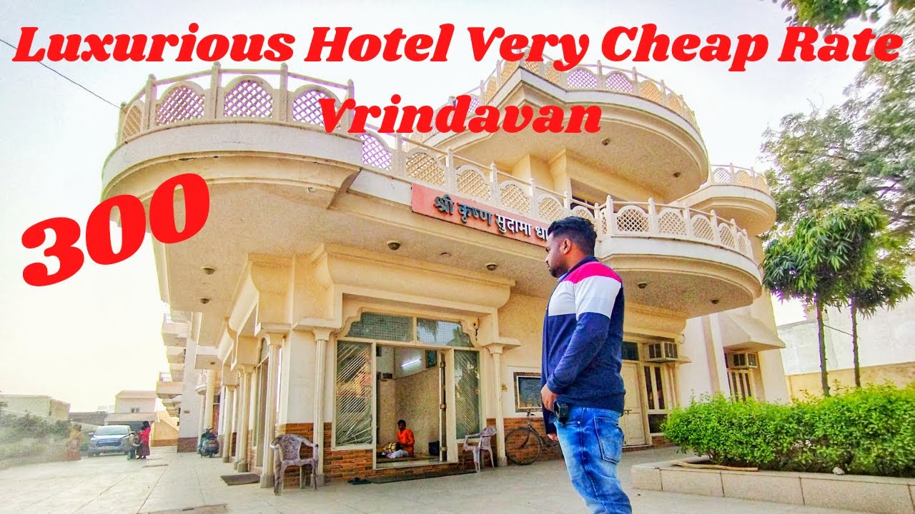 Luxurious Hotel in Just 300 || Mathura Vrindavan Mein sabse Sasta Rahana khana || Pram Mandir