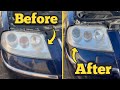 Restoring My Headlights For Cheap On My Passat B5.5