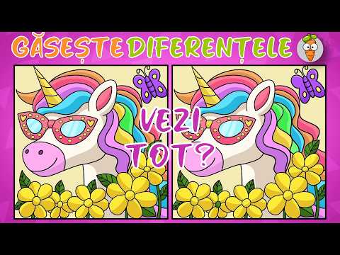 Poți găsi toate diferențele? 🔎 | Provocare în 3 runde | Episodul 7