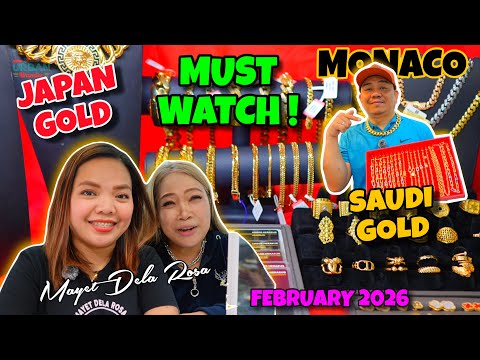 JEWELLRY UPDATE PRICE GOLD PER GRAM | SAUDI GOLD JAPAN GOLD 18K | GOLD BAR 24K | FEBRUARY 2026