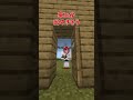 流行りのドアから出てくるやつ #shorts #マインクラフト #minecraft