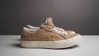 converse one star burlap