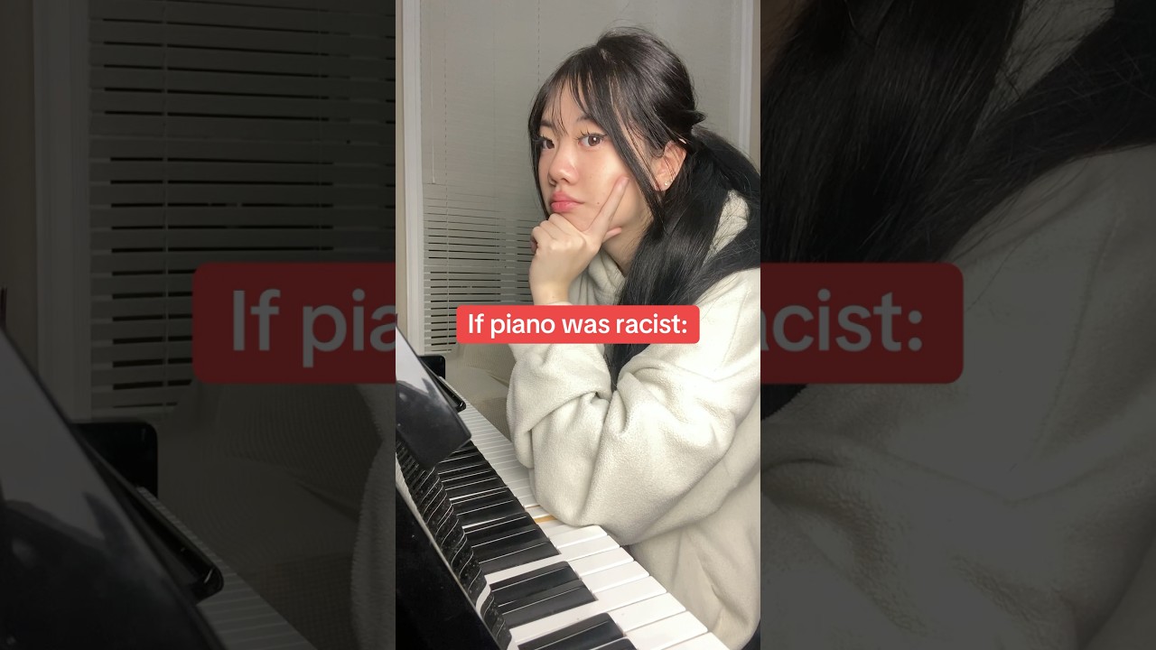 If piano was RACIST 💀 