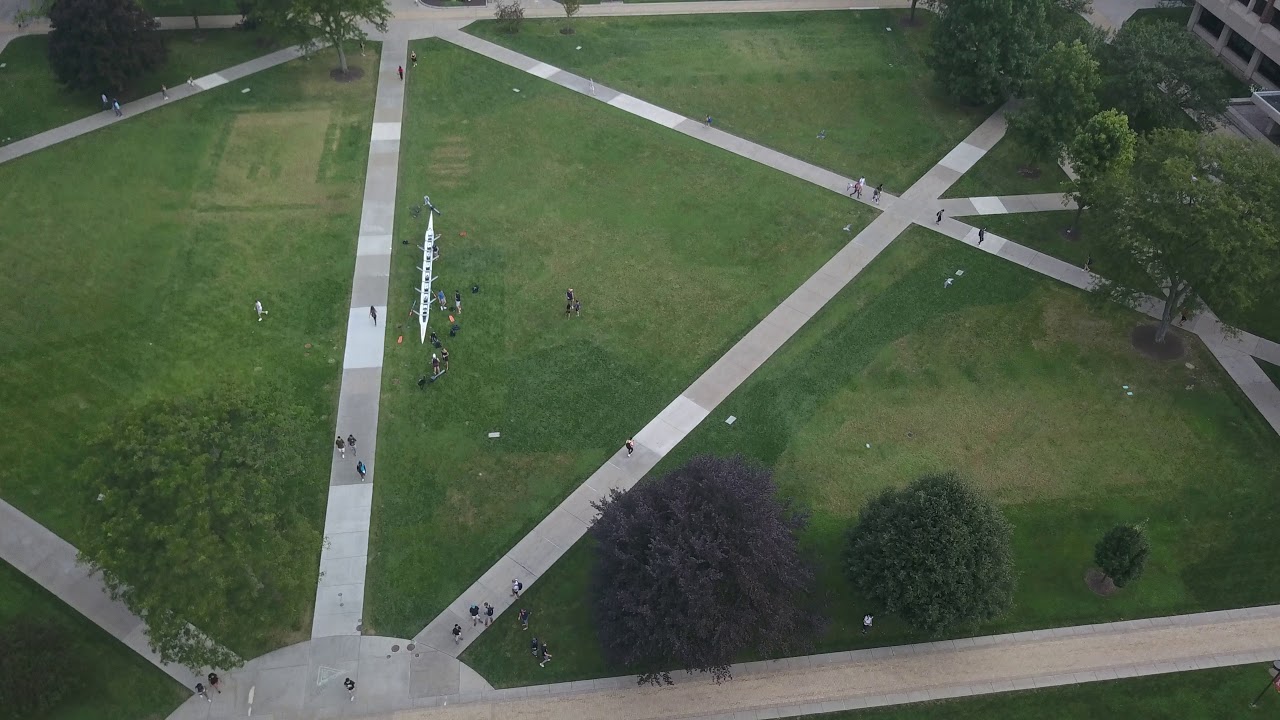 Syracuse University from the sky