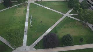 Syracuse University from the sky