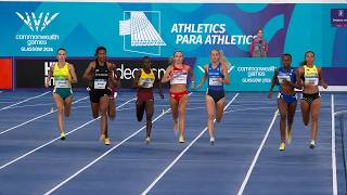 The Most Intense Women's 800m | Hunter Bell DOMINATES Glasgow's Toughest Semi