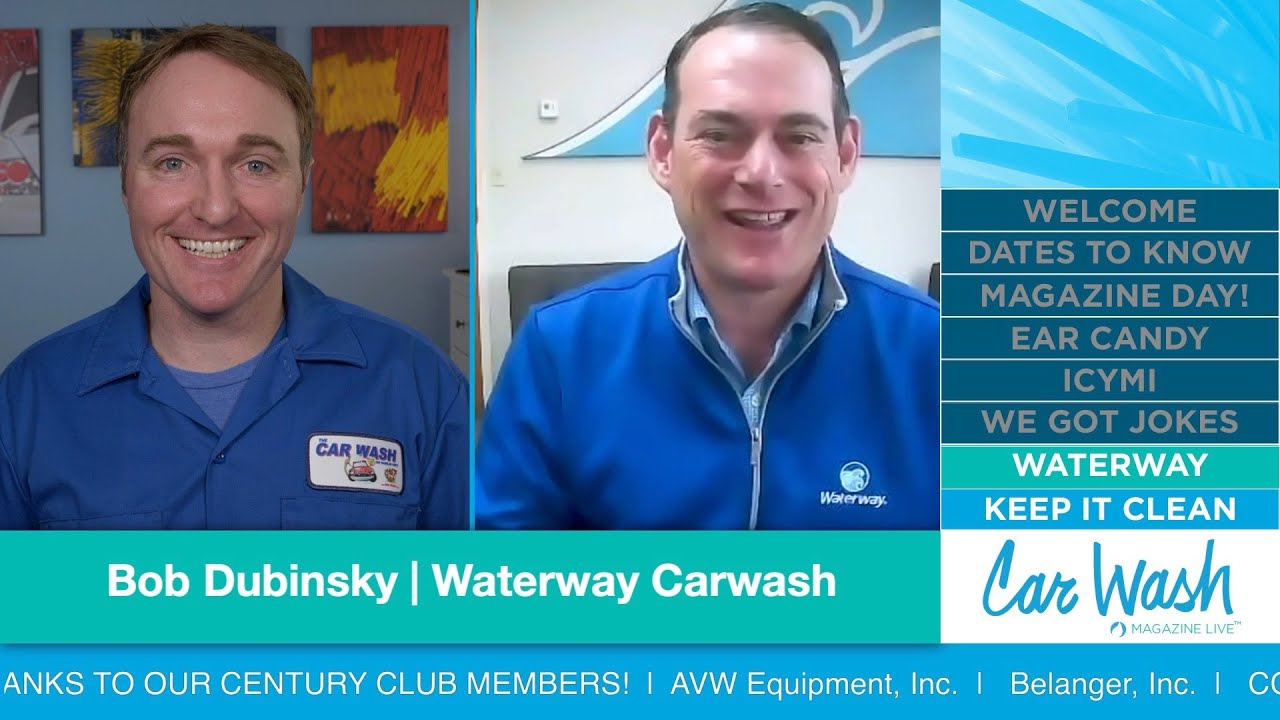CAR WASH Magazine Live Episode 29 Waterway Carwash Bob Dubinsky
