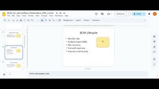 Business Continuity Management BCM ServiceNow