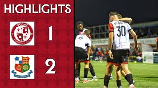 Woking 1-2 Wealdstone Match Highlights