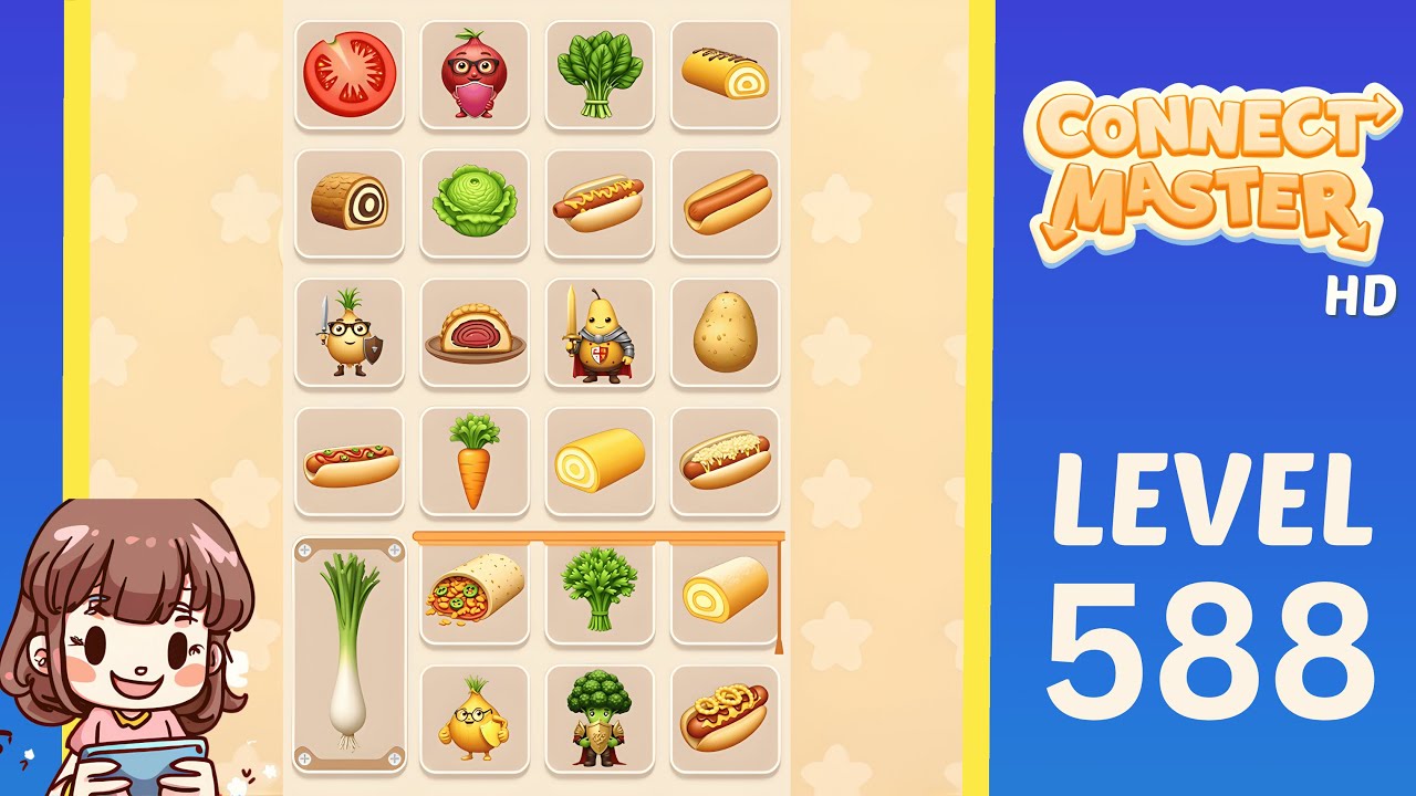 Connect Master Level 588 Solution Walkthrough