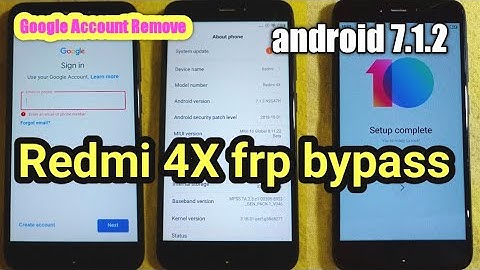 how to google account bypass redmi 4x MIUI 10 without Camputer