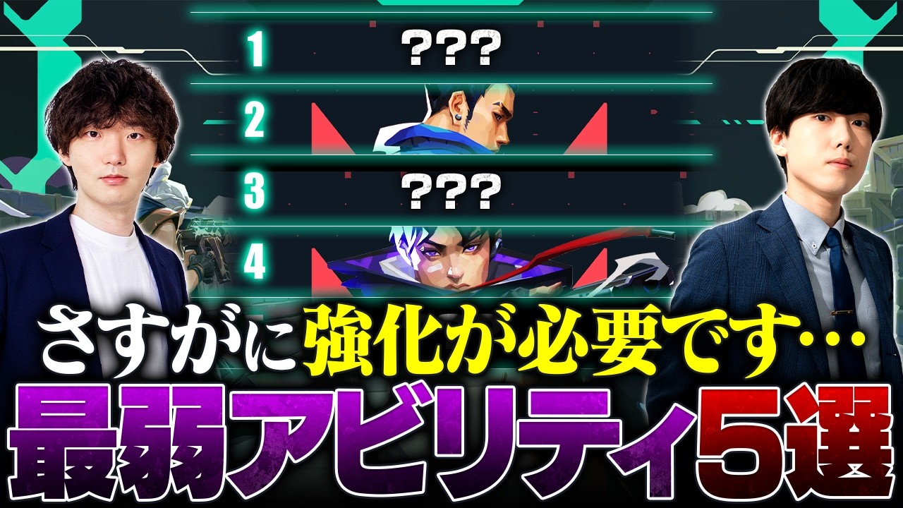 【強化希望】今のままだと使い道がない、VALORANT最弱アビリティ5選 // TORANECO × Retloff【ヴァロラント】