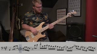 Video thumbnail of ""Kauai" (Bass Cover & Transcription) / The Fearless Flyers"