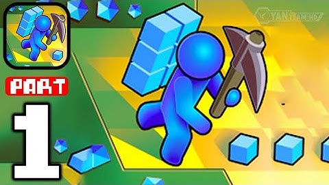 Adventure Miner - Gameplay Walkthrough Part 1 Rare Diamond Mining (iOS,Android)