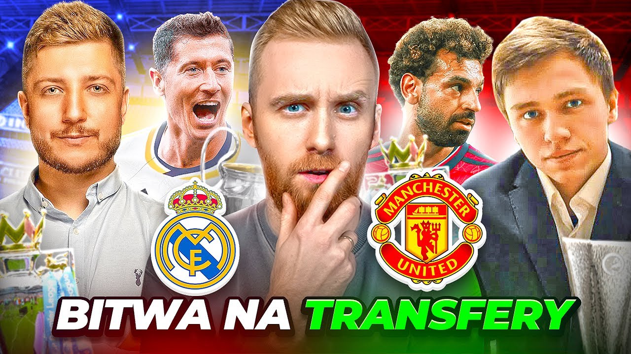 CO TU SIĘ STAŁO! BITWA NA TRANSFERY REAL MADRYT VS UNITED Z FLASHEM I KAMYKIEM W FIFE 23!