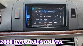 2008 Hyundai SONATA radio removal