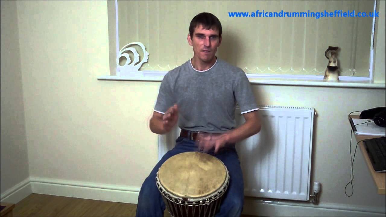 Djembe Lesson Solo Rudiment 4 YouTube