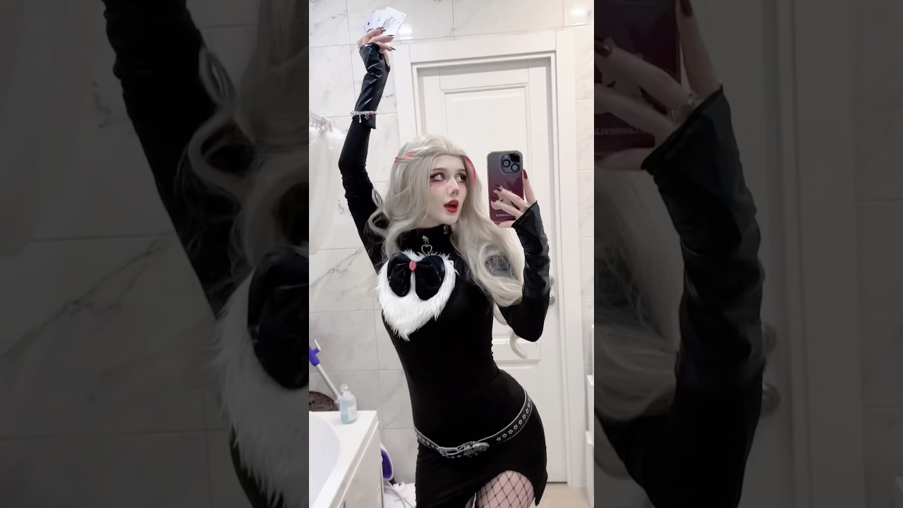 More Angel Dust 💅🏻 #angeldust #hazbinhotel #angeldustcosplay #hazbinhotelcosplay