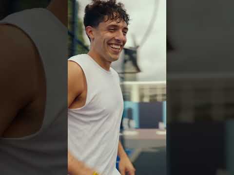 Seguimos con nuestro pique 😈 Agustín Tapia vs Arturo Coello #arturocoello #padel #humor #bts