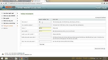 Nukeviet Store Hướng dẫn cài đặt code nukeviet ở localhost