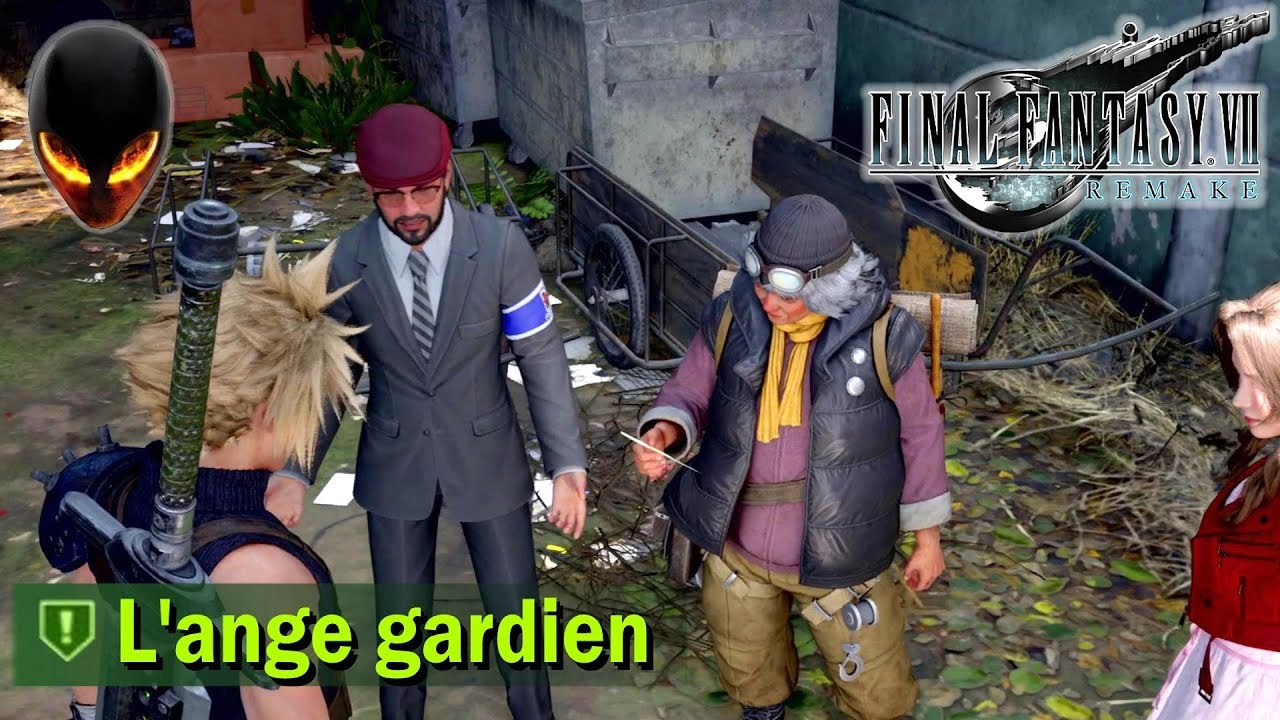 FINAL FANTASY VII REMAKE L'Ange Gardien Quête 11 YouTube
