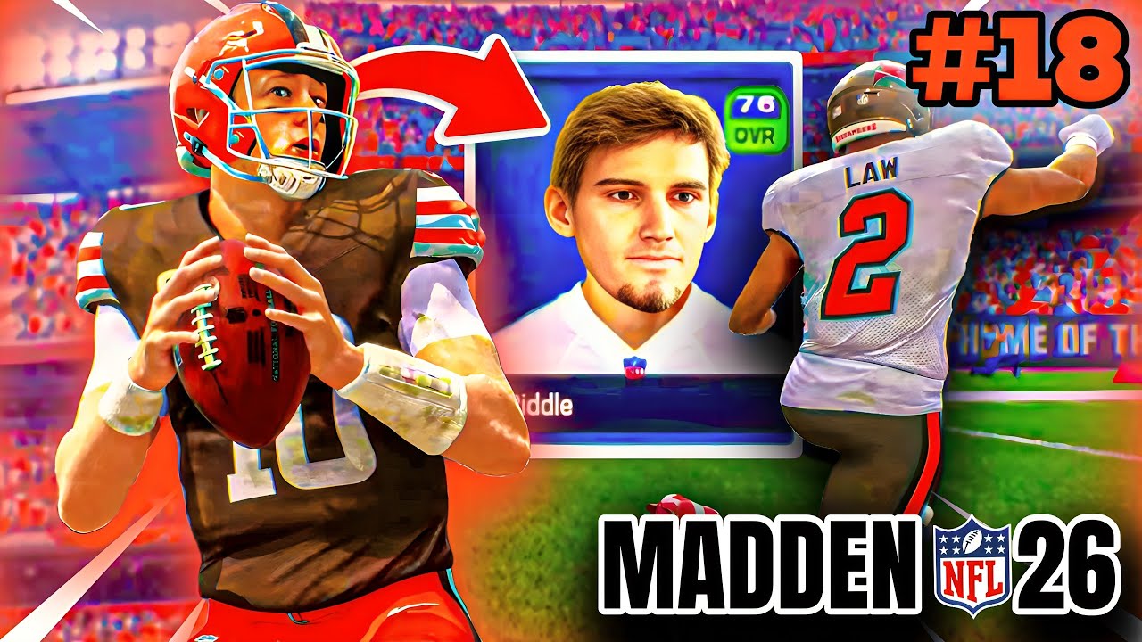 Наш выбор №1 дебютирует в НФЛ! | Madden 26 Cleveland Browns Franchise | Эпизод 18 [S2 W1]