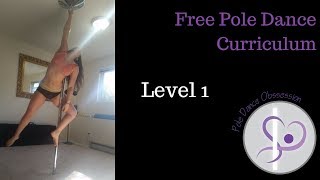 Pole Sit Variations Tutorial- Free Pole Dance Curriculum: Level 1, Lesson 14