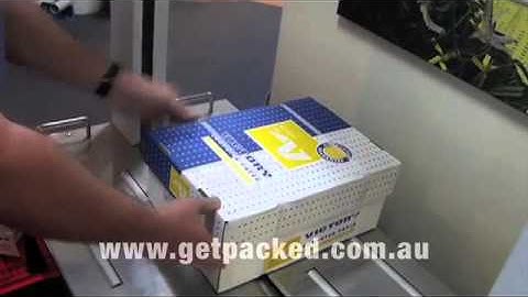 GP Auto Strapping Machine from Get Packed Packaging Australia