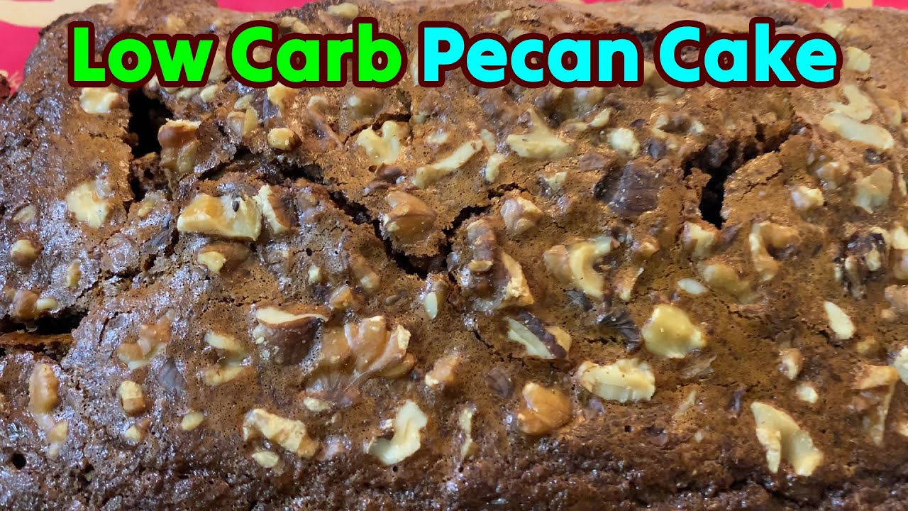Keto Nutty Cake with Pecan Flour, ChocZero, Allulose ⭐ Cooking Gizmos