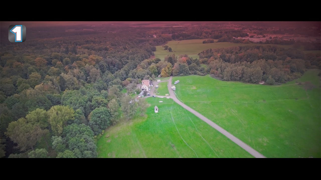 TOUGHRUN - Luftvideo Utopion Gelände