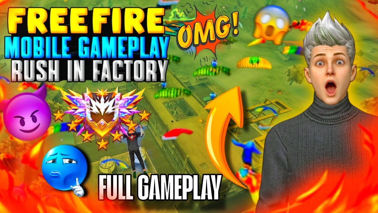 FACTRY RUSH CHALLENGE •FREE FIRE • YOUR PSYCHO FF