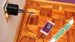 Conector de pared doble. (TH-055)