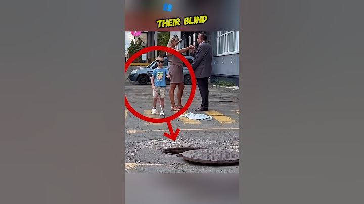 Angel I'm disguise. Beggar saves blind boy from hidden danger  #shortsfeed
